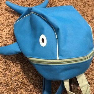 Toddler whale backpack